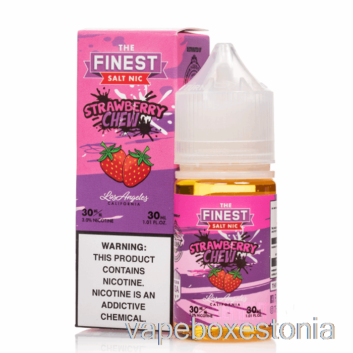 Vape Box Estonia Maasikanärimine - Parimad Kommid Soola Nic - 30ml 50mg